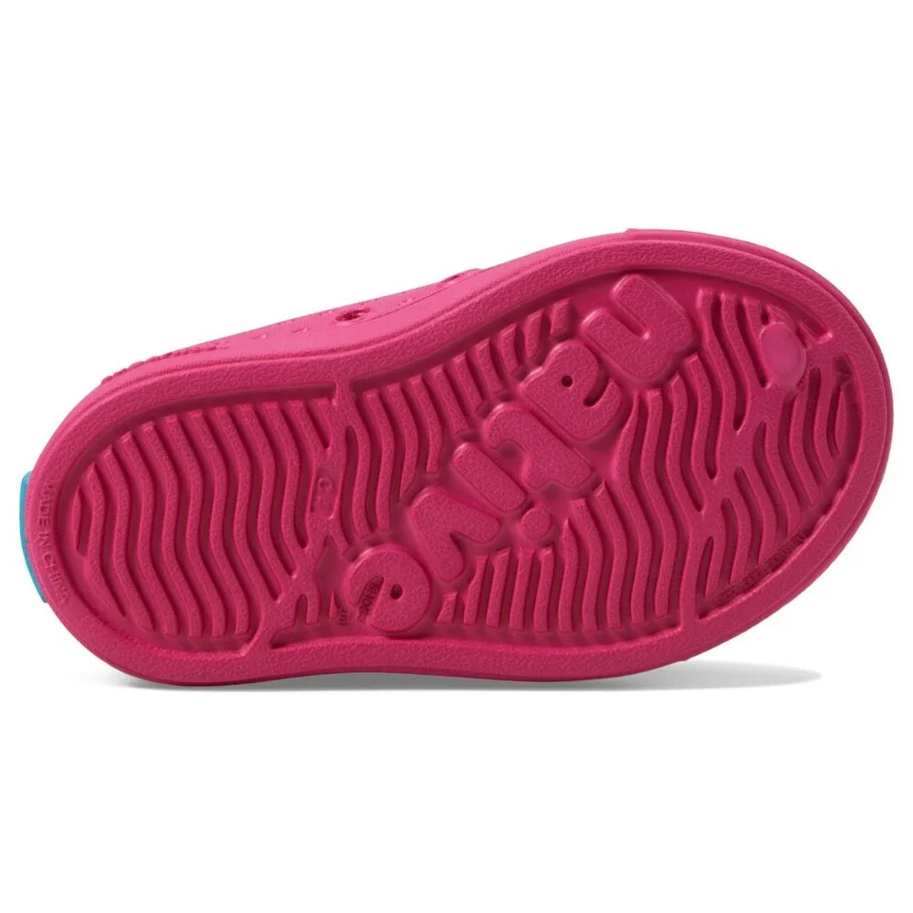 Native Shoes Jefferson Cozy Toddler 5 M Radberry Pink Heel Strap Clogs HTAT1709